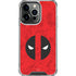 Marvel Deadpool Deadpool Emblem iPhone 16 Pro Max Clear Case